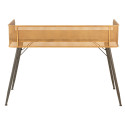 Bureau tendance effet cannage 125cm IDYLLE