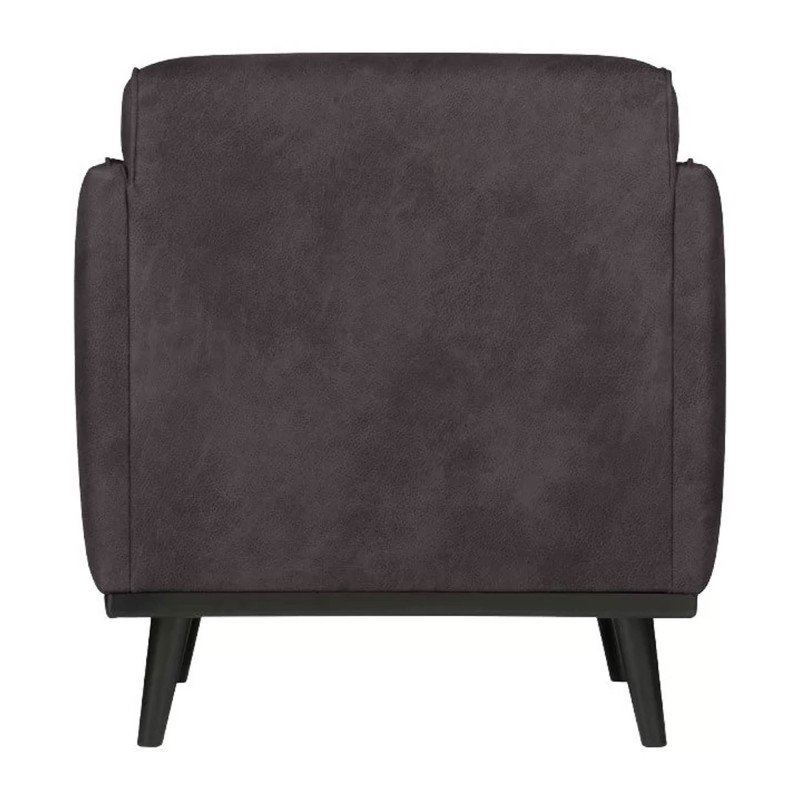 Fauteuil cuir style rétro STATEMENT