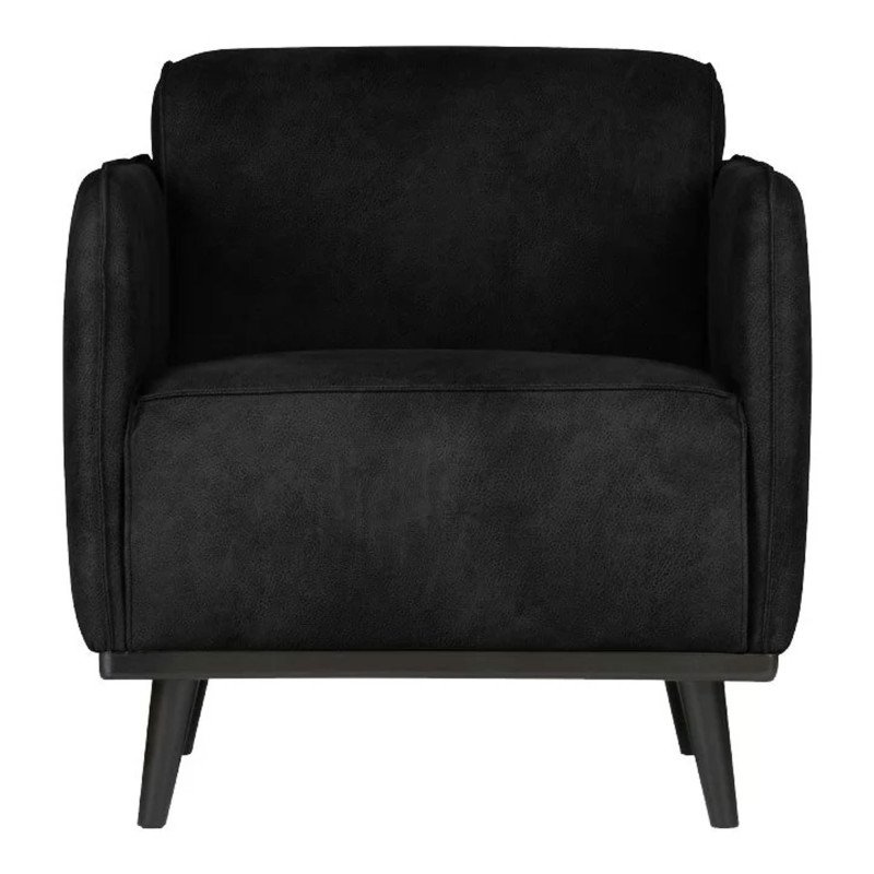 Fauteuil cuir style rétro STATEMENT