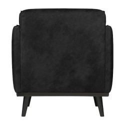 Fauteuil cuir style rétro STATEMENT