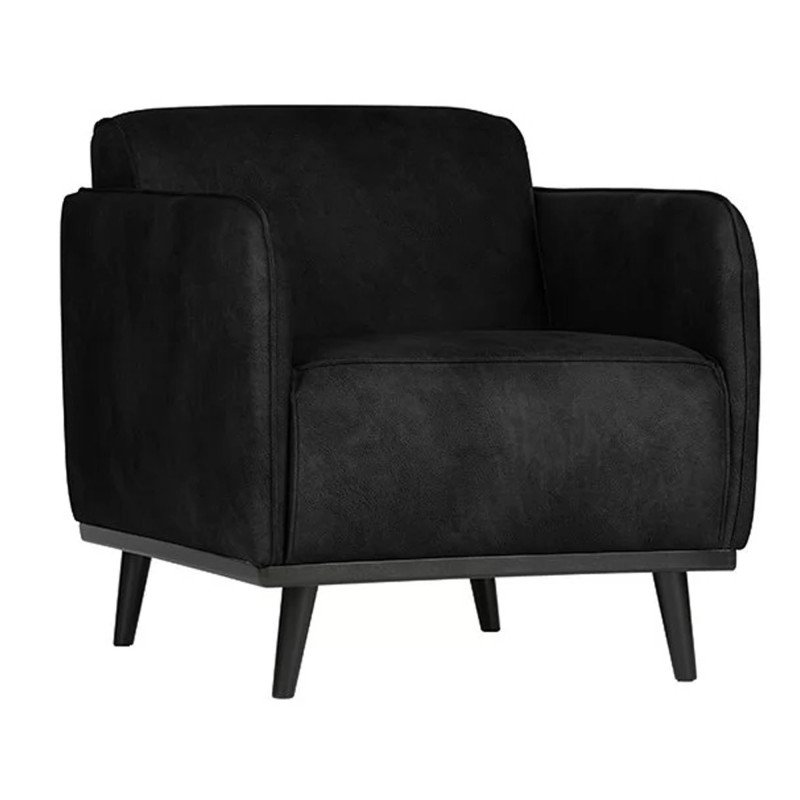 Fauteuil cuir style rétro STATEMENT