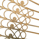 Tête de lit bohème en rotin naturel blanc TIWI