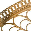 Tête de lit bohème en rotin naturel blanc TIWI