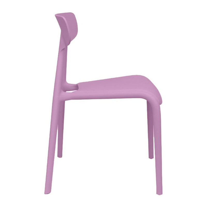Chaise enfant plastique DING - Couleurs au choix