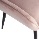 Lot de 2 chaises design en velours JELL