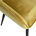 Lot de 2 chaises design en velours JELL
