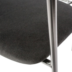 Chaise velours metal moderne-TILLY