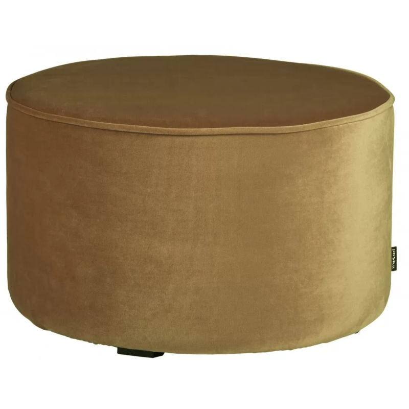 Grand pouf rond 60cm en velours SAMPAIO