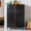 Armoire bois rangement contemporaine-BETTY