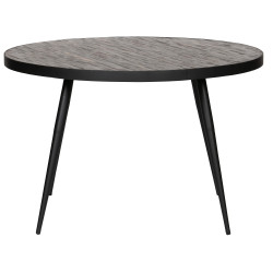 Table ronde bois recyclé-TIDJY