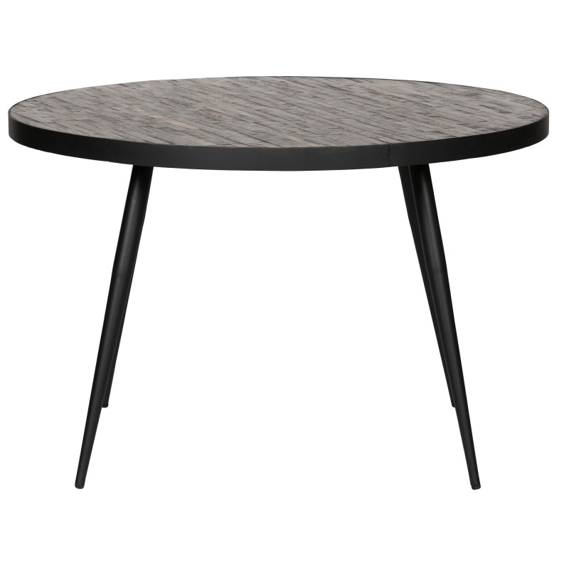Table ronde bois recyclé-TIDJY