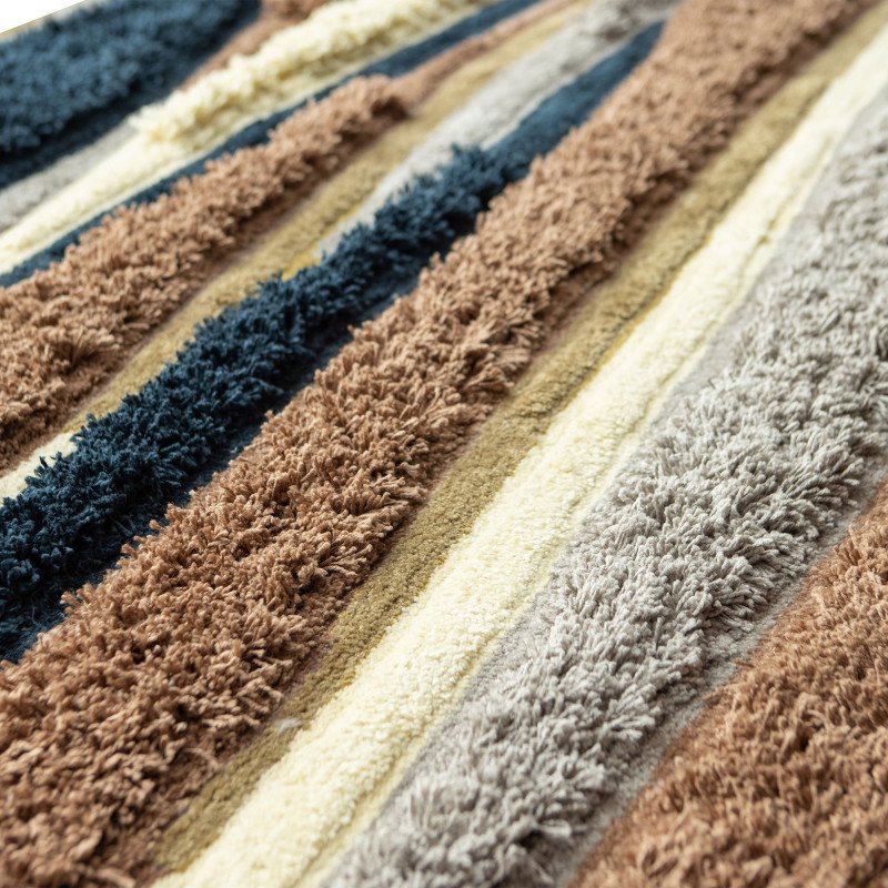 Tapis atmosphérique multicolore très doux - GRETO