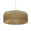 Suspension lampe naturel en bambou - BOUBA