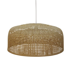 Suspension ronde 65cm en bambou BOUBA