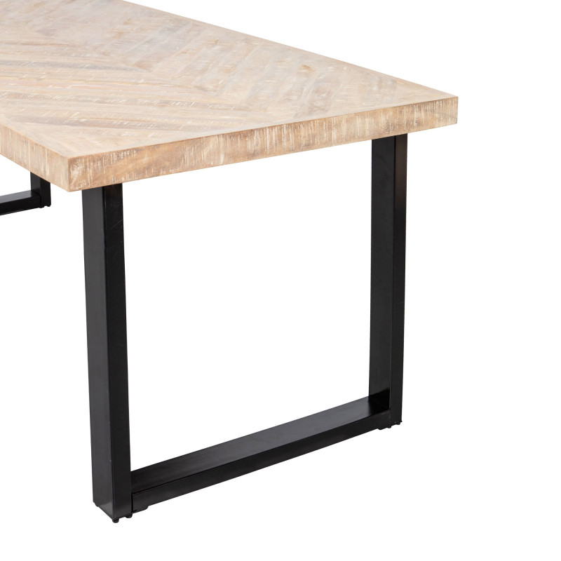 Table design et pieds droit - PUPULE