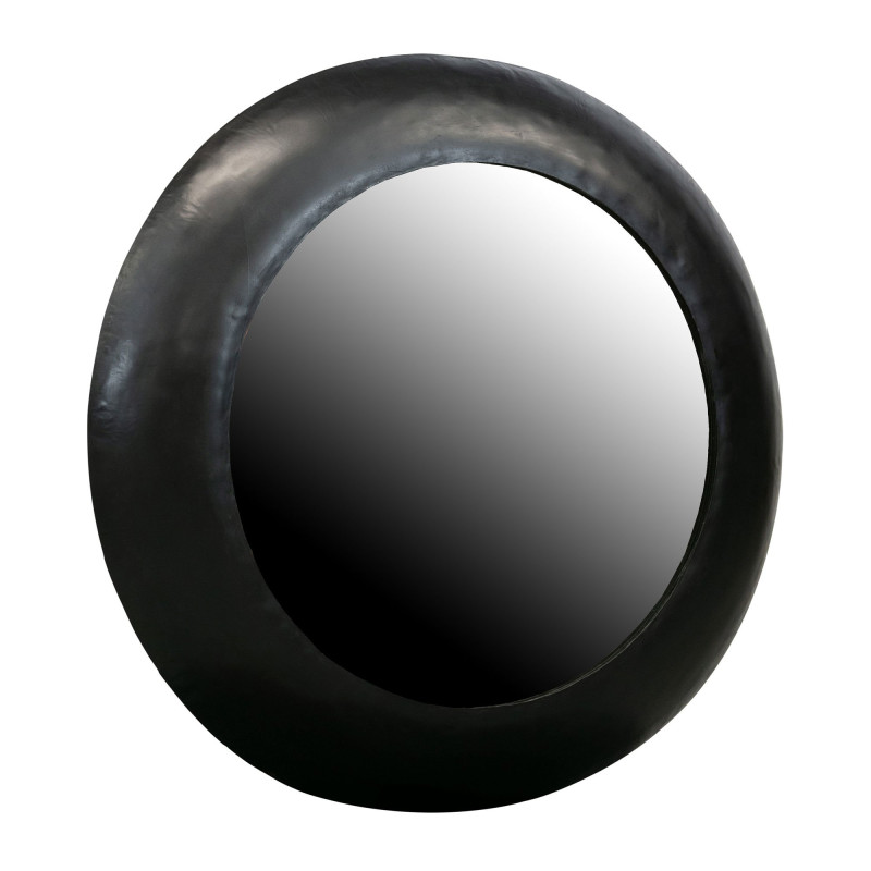 Miroir rond vintage fait à la main- CLAUDE