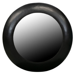 Miroir rond vintage fait à la main- CLAUDE