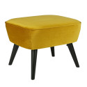 Repose-pied velours design scandinave SAMPAIO