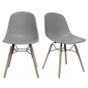 2 chaises scandinaves FANNY