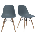 2 chaises scandinaves FANNY