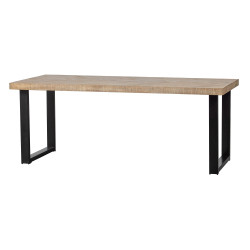 Table design et pieds droit - PUPULE