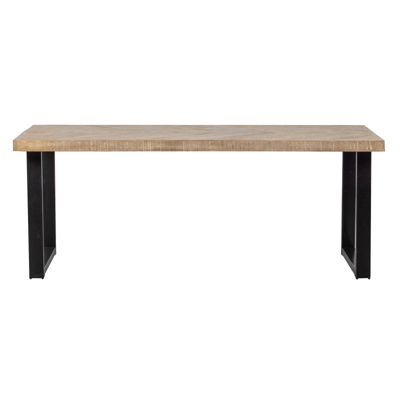 Table design et pieds droit - PUPULE