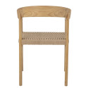 Chaise en bois naturel et corde POUPETTE