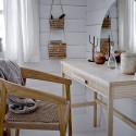 Chaise en bois naturel et corde POUPETTE