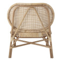 Chaise vintage en rotin naturel ROSALIE
