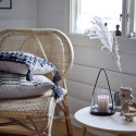 Chaise vintage en rotin naturel ROSALIE