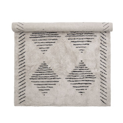Tapis 200x140cm en coton à motifs JEGOR