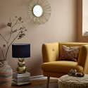 Fauteuil lounge rembourré orange PUMPKIN