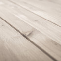 Table à manger rectangulaire 145x55 en bois et métal MYRIAME