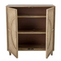 Buffet bas 2 portes en bois de manguier DERECK
