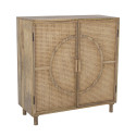 Buffet bas 2 portes en bois de manguier DERECK