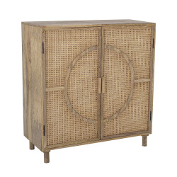 Buffet bas 2 portes en bois de manguier DERECK