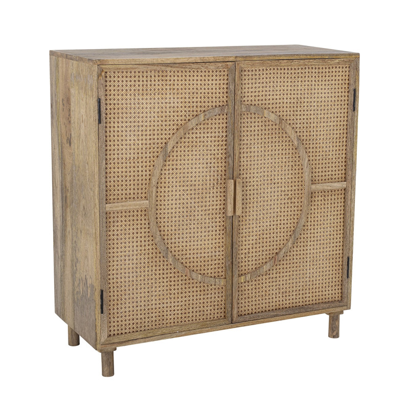 Buffet bas 2 portes en bois de manguier DERECK