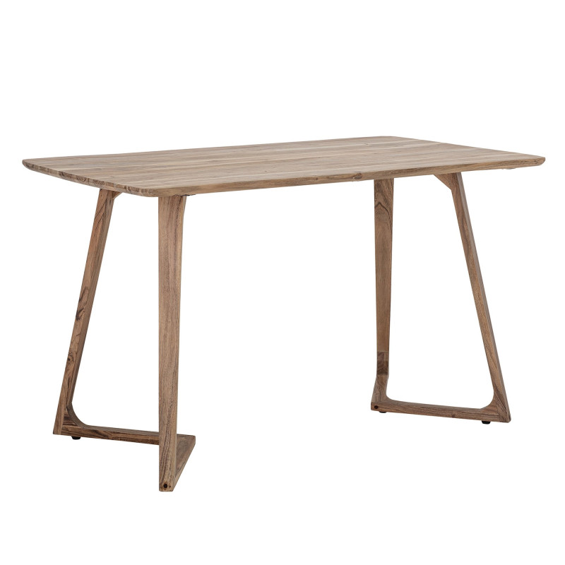 Table à manger rectangulaire en bois d'acacia PAULIA