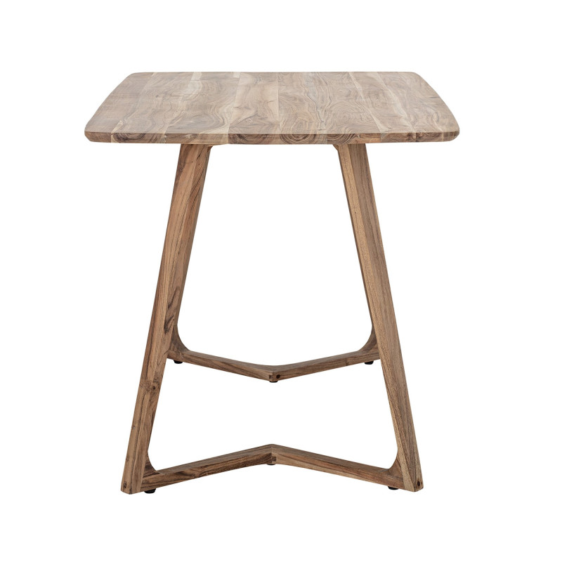 Table à manger rectangulaire en bois d'acacia PAULIA