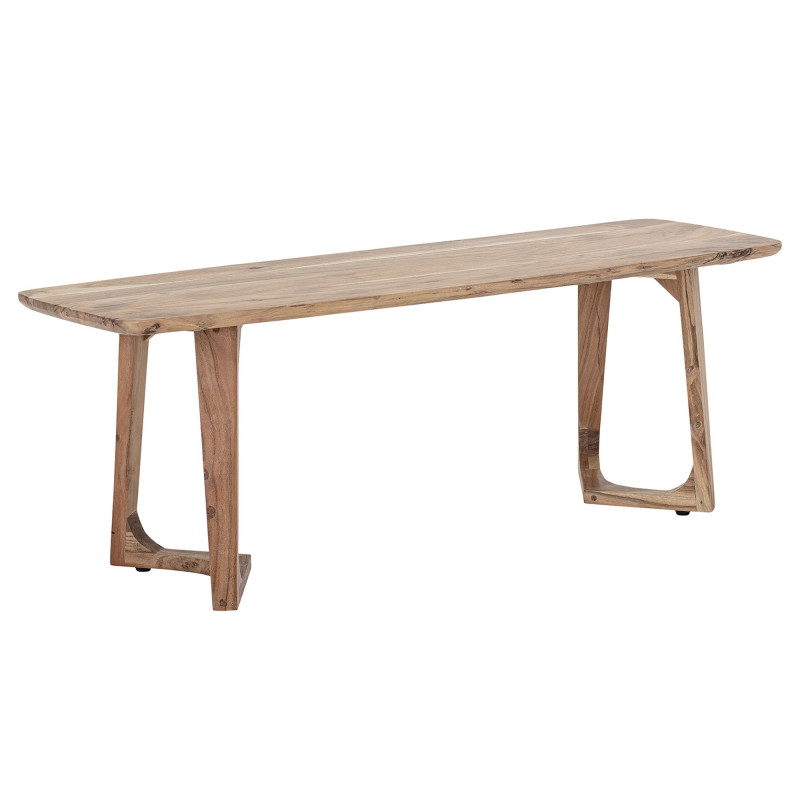Banc d'intérieur en bois d'acacia PAUL