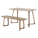 Banc d'intérieur en bois d'acacia PAUL