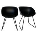 Lot de 2 chaises scandinave-POLA