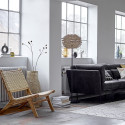 Chaise basse en teck naturel pliable KEILA