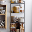 Étagère murale minimaliste en bois naturel CAROL