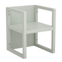 Chaise pour enfant en bois vert MYKOS