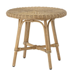 Table enfant ronde 53cm en rotin HORTENSA