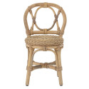 Chaise pour enfant en rotin naturel OFADE