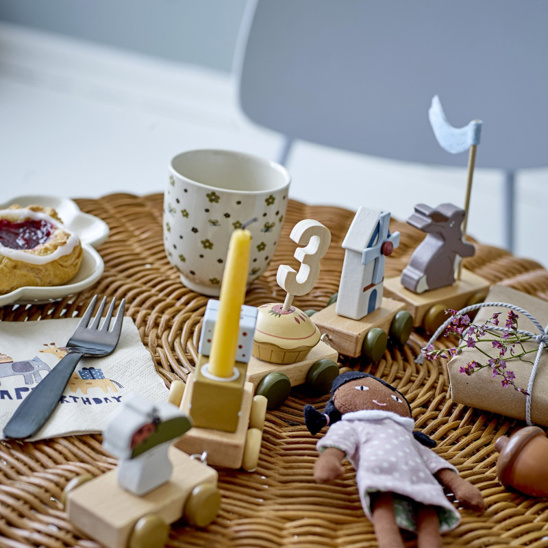 Chaise pour enfant en bois et métal GUGGA