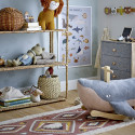 Baleine à bascule pour enfant en tissu et bois MOBY