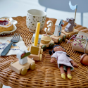 Table ronde en rotin naturel